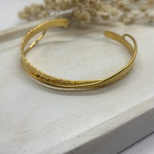Pulsera Dos Tiras de Metal