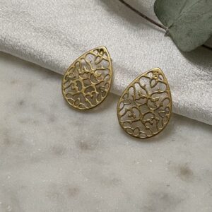 Pendientes Lagrima Dorados