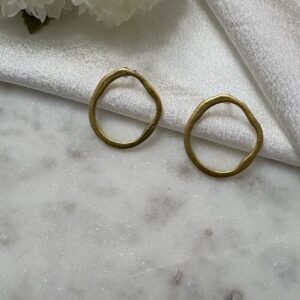Pendientes Circulo Dorado