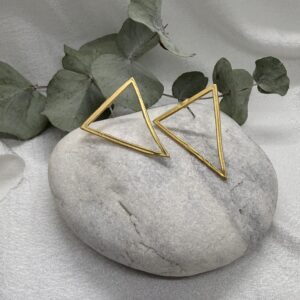 Pendientes Triangulo Dorados